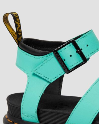Sandalias Dr Martens Blaire Hydro Cuero Gladiator Para Mujer DR1704B